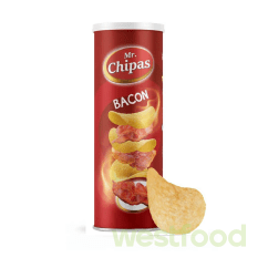 Чіпси Mr.Chipas 160г Bacon /уп.24шт/