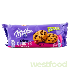 Печиво Milka Choсo Cookies родзинки 135г/в уп.24шт/