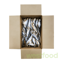 Плотва в'ялена ціла (з ікрою) 9кг/ящ