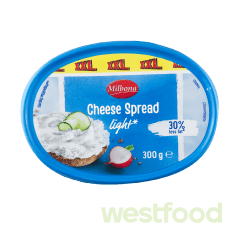Крем-сир Milbona Light 300г/уп.12шт/