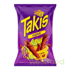Чіпси Takis 100г Fuego Чилі та лайм /уп.18шт/