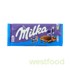 Шоколад Milka 100г Chips Ahoy /в уп.22шт/