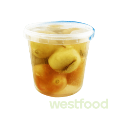 Помідори зелені/червоні квашені 1л