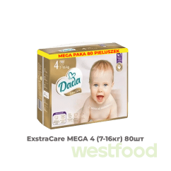 Підгузники Dada ExstraCare MEGA 4 (7-16кг) 80шт