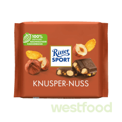 Шоколад Ritter Sport Knusper-nuss 100г, шт /в уп.10шт/