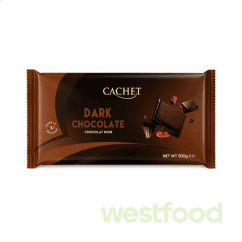 Шоколад Cachet 500г Dark Chocolate /в уп.30шт/