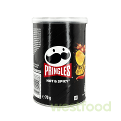 Чіпси Pringles  70г Hot&Spisy /в уп.12шт/