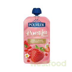 Десерт молочний 150г Polmlek Poezja полуниця /уп.8шт/