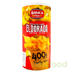Чіпси Amica Eldorada 400г Classic червоні /уп.6шт/
