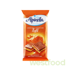 Шоколад Alpinella Тоффі 100г /в уп.19шт/