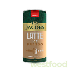 Напій молоч.з кавою Jacobs IcePresso Latte 250мл /уп.12шт/