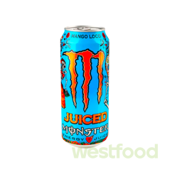 Напій енергетичний Monster Juiced Mango loco 500мл /в уп.12шт/