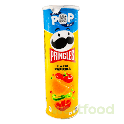 Чіпси Pringles 165г Паприка Paprika /в уп.19шт/