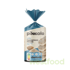 Хлібці хрусткі Піколо 100г Пшенично-рисові /уп.12шт/