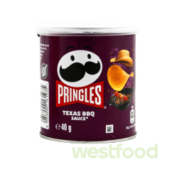 Чіпси Pringles  40г Texas BBQ sauce /в уп.12шт/