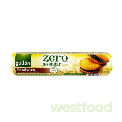 Печиво GULLON Без цукру DietNature Сендвіч з шоколадом 250г/уп.18шт/