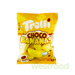 Маршмелоу Trolli 150г Choco Bananas /в уп.8шт/