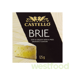 Сир Brie Castello 125г /в уп.12шт/