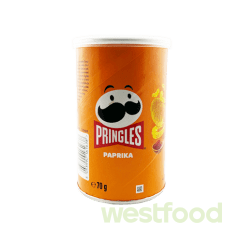 Чіпси Pringles  70г паприка /в уп.12шт/