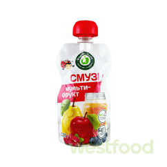 Пюре Garden Gadz Смузі мультифрукт 120г/в уп.10 шт/