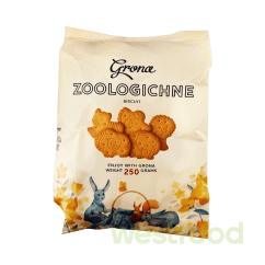 Печиво Грона Зоологічне 250г /уп.15шт/