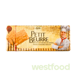 Печиво затяжне з аром. ваніль Petit Beurre Nefis 185г /уп.15шт/