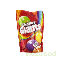 Драже Skittles 132г Fruits Giants /в уп.15шт/