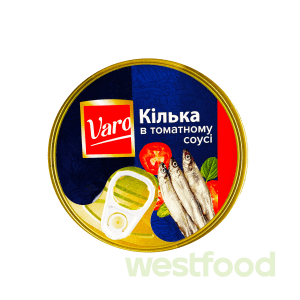 Кілька в томатн.соусі Varo 240г /в уп.48шт/ — WestFood