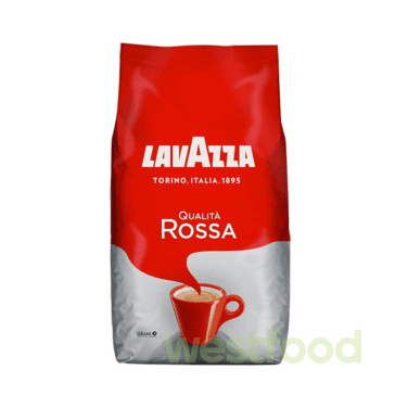 Кава в зернах LAVAZZA Rossa 1 кг /в уп.6шт/