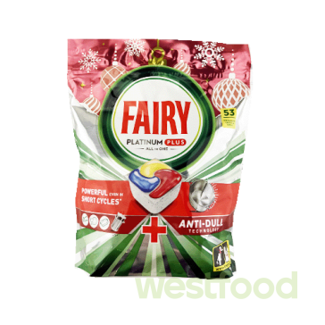 Капсули для посуд.машини Fairy Platinum Plus 53 капс./уп.4шт/