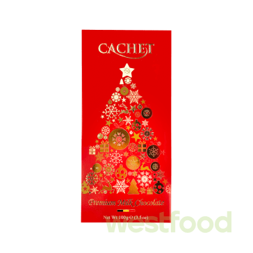 Шоколад Cachet молочний (Red) 100г/в уп.12шт/