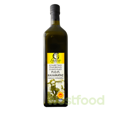 Олія 1л оливкова (скло) GAEA Kalamata Extra Vergine/в уп.12шт/