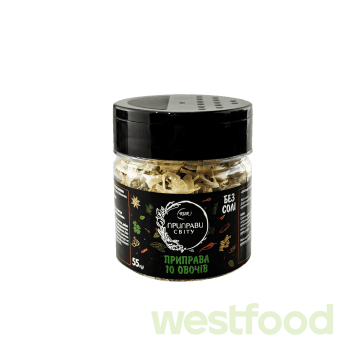 Приправ.Банка 10 овочів 55г Припр.світу /уп.5шт/