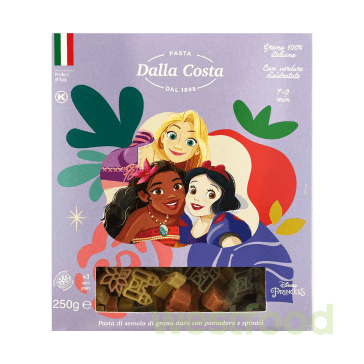 Макарони DALLA COSTA Disney 250г Princess /уп.15шт/