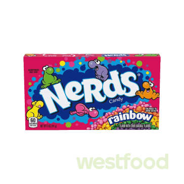 Цукерки Nerds Fruits Videobox 141.7г /уп.12шт/