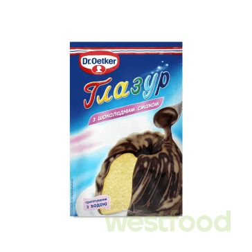 Глазур Dr.Oetker 100г Шоколадний смак /уп.25шт/