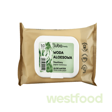 Вологий туал.папір LUBA 50 лист. в асорт.