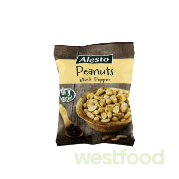 Арахіс смажений Alesto 150г Black Pepper /уп.30шт в асорт/
