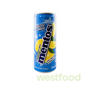 Напій Mentos Lemon&Mint 240мл/в уп.24шт/