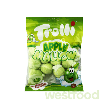 Маршмелоу Trolli 150г Apple Mallow /в уп.8шт/
