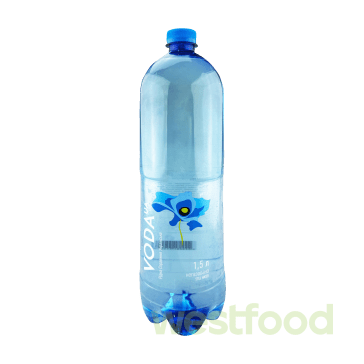 Вода питна VODA UA 1,5л Негаз. ПЕТ/в уп.6шт/