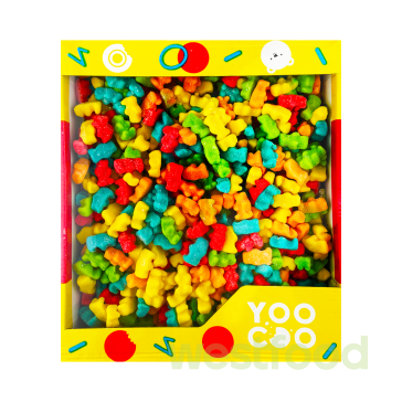 Жув.цукерки YooCoo 1,5кг ВедмедикиНЕОН/SourNeonBears