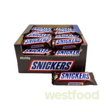 Батончик Snickers 50г /в уп.40шт/