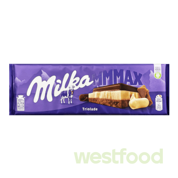 Шоколад Milka 280г Triolade /в уп.15шт/