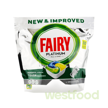 Капсули для посуд.машини Fairy Platinum 30 капс.