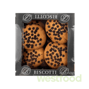 Печиво Biscotti Американське з шматочками глазурі 0,4кг