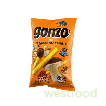 Соломка фрі GONZO 40г Гриби