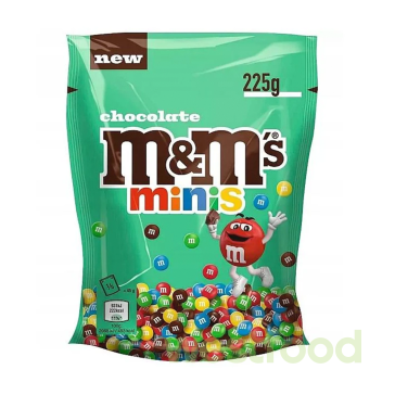 Драже M&M's 225г Chocolate Minis /в уп.27шт/