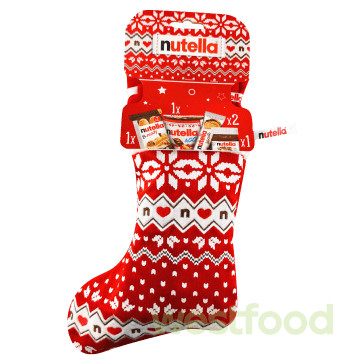 Шоколадний набір Nutella Шкарпетка 209г/в уп.8шт/