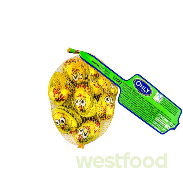 Шоколадні курчата Only 84г сітка /в уп.26шт/